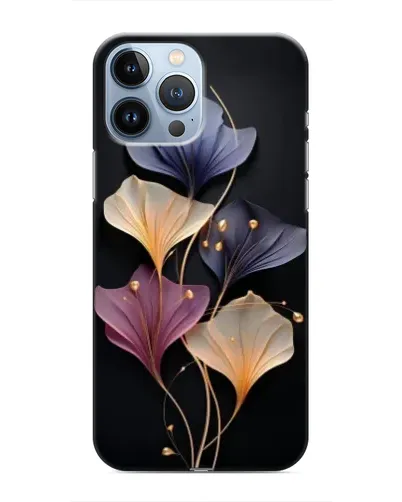 Чехол для iPhone 13 Pro с картинкой «Лиловые цветы грации» Чехол для iPhone 13 Pro с картинкой «Лиловые цветы грации»