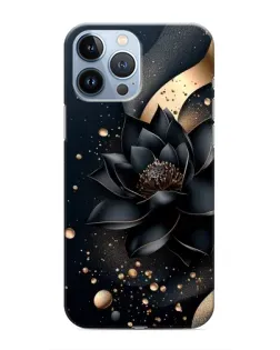 Чехол для iPhone 13 Pro с картинкой «Черный лотос»