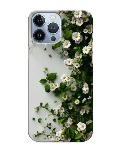 Чехол для iPhone 13 Pro с картинкой «Ветка мелких белых цветов» Чехол для iPhone 13 Pro с картинкой «Ветка мелких белых цветов»