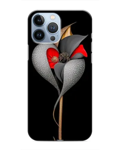 Чехол для iPhone 13 Pro с картинкой «Серебряный фантазийный цветок» Чехол для iPhone 13 Pro с картинкой «Серебряный фантазийный цветок»