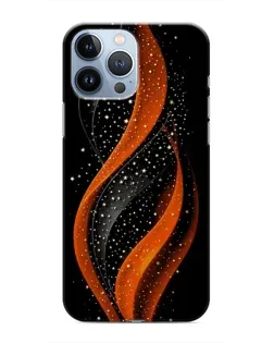 Чехол для iPhone 13 Pro с картинкой «Огненная звездная волна»