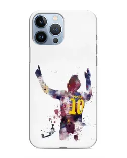 Чехол для iPhone 13 Pro с картинкой «Messi Barca» Чехол для iPhone 13 Pro с картинкой «Messi Barca»