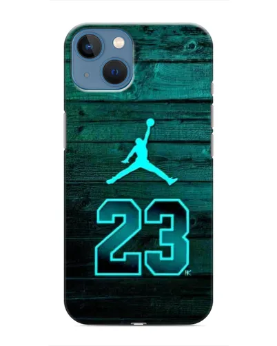 Чохол для iPhone 13 з картинкою «Jordan Cyan 23» Чохол для iPhone 13 з картинкою «Jordan Cyan 23»