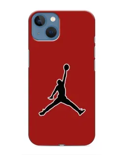 Чохол для iPhone 13 з картинкою «Jordan Red Back»