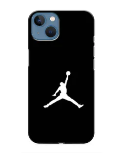 Чохол для iPhone 13 з картинкою «Jordan Silhouette»
