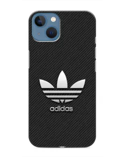 Чохол для iPhone 13 з картинкою «Adidas Карбонова текстура»