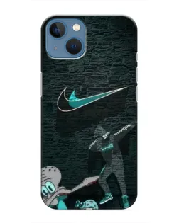 Чохол для iPhone 13 з картинкою «Спортивний арт Nike»