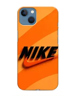 Чохол для iPhone 13 з картинкою «Помаранчевий драйв Nike»
