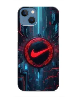 Чохол для iPhone 13 з картинкою «Техногенний стиль Nike»