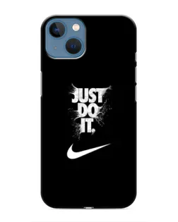 Чохол для iPhone 13 з картинкою «Текстовий принт Nike»