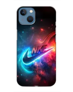 Чохол для iPhone 13 з картинкою «Вогняний логотип Nike»