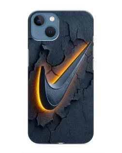 Чохол для iPhone 13 з картинкою «Об'ємний логотип Найк»
