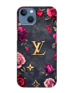 Чохол для iPhone 13 з картинкою «Квітковий Louis Vuitton»