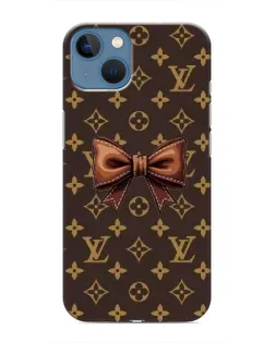 Чохол для iPhone 13 з картинкою «LV з бантом»