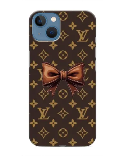 Чохол для iPhone 13 з картинкою «LV з бантом» Чохол для iPhone 13 з картинкою «LV з бантом»