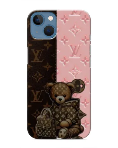 Чохол для iPhone 13 з картинкою «Ведмедик у стилі LV» Чохол для iPhone 13 з картинкою «Ведмедик у стилі LV»