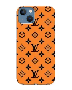 Чохол для iPhone 13 з картинкою «Помаранчевий стиль LV»