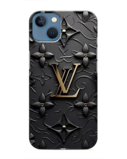 Чохол для iPhone 13 з картинкою «Шкіряна текстура LV»