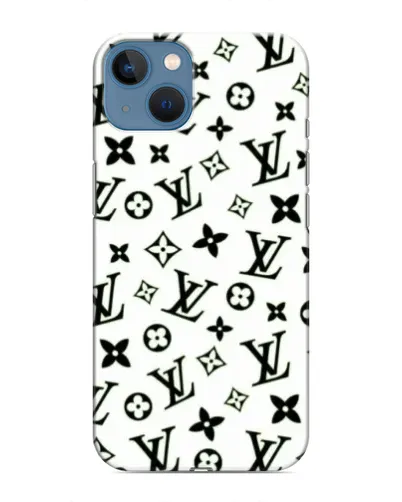 Чохол для iPhone 13 з картинкою «Монохромний хаос LV» Чохол для iPhone 13 з картинкою «Монохромний хаос LV»