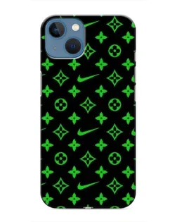 Чохол для iPhone 13 з картинкою «Неоновий принт LV»