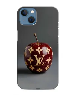 Чохол для iPhone 13 з картинкою «Червоне яблуко LV»