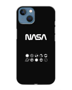 Чохол для iPhone 13 з картинкою «NASA — технічний принт»