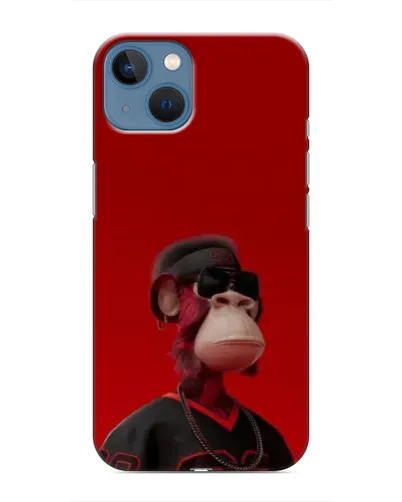 Чохол для iPhone 13 з картинкою «Bored Ape в червоному» Чохол для iPhone 13 з картинкою «Bored Ape в червоному»