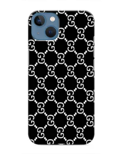 Чохол для iPhone 13 з картинкою «Gucci — сітчастий паттерн»