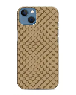 Чехол для iPhone 13 с картинкой «Gucci — классический беж»