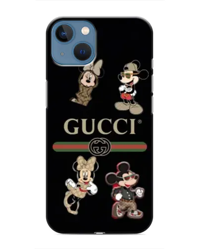 Чехол для iPhone 13 с картинкой «Gucci — герои Disney и монограмма» Чехол для iPhone 13 с картинкой «Gucci — герои Disney и монограмма»