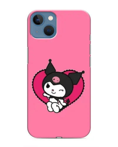 Чохол для iPhone 13 з картинкою «Kuromi — любов у серці» Чохол для iPhone 13 з картинкою «Kuromi — любов у серці»