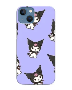 Чохол для iPhone 13 з картинкою «Паттерн з Kuromi»