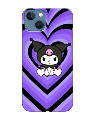 Чохол для iPhone 13 з картинкою «Kuromi та фіолетові серця» Чохол для iPhone 13 з картинкою «Kuromi та фіолетові серця»