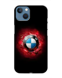 Чохол для iPhone 13 з картинкою «Логотип BMW — спалах»