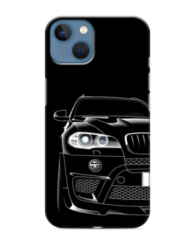Чохол для iPhone 13 з картинкою «Темний силует BMW» Чохол для iPhone 13 з картинкою «Темний силует BMW»