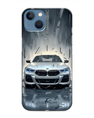 Чохол для iPhone 13 з картинкою «BMW у світлі фар» Чохол для iPhone 13 з картинкою «BMW у світлі фар»