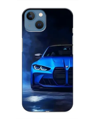 Чохол для iPhone 13 з картинкою «Блакитна BMW M4» Чохол для iPhone 13 з картинкою «Блакитна BMW M4»