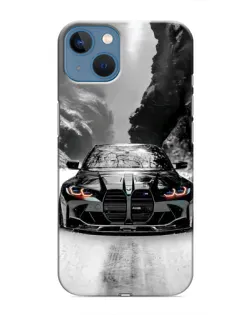 Чохол для iPhone 13 з картинкою «BMW — акварельний дрифт» Чохол для iPhone 13 з картинкою «BMW — акварельний дрифт»