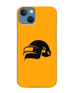 Чохол для iPhone 13 з картинкою «PUBG — золотий шолом»