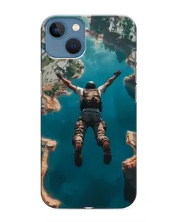 Чохол для iPhone 13 з картинкою «PUBG — вільне падіння»
