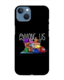 Чохол для iPhone 13 з картинкою «Логотип Among Us»