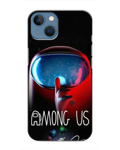 Чохол для iPhone 13 з картинкою «Червоний імпостер — макро» Чохол для iPhone 13 з картинкою «Червоний імпостер — макро»