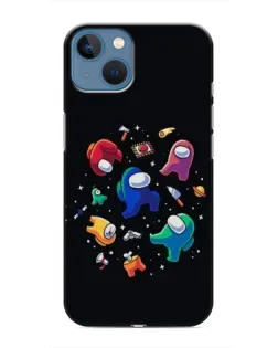 Чохол для iPhone 13 з картинкою «Among Us космос»