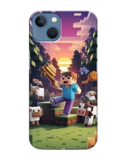 Чохол для iPhone 13 з картинкою «Стів на фермі»