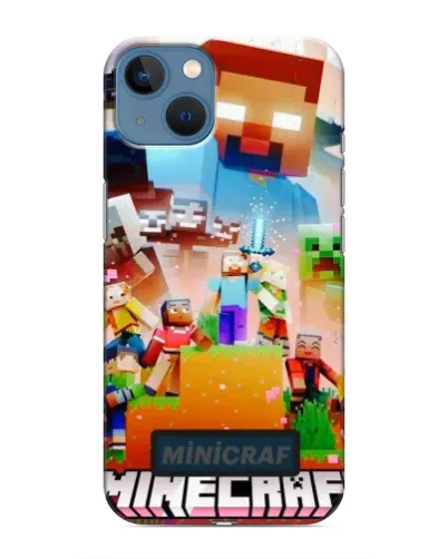 Чохол для iPhone 13 з картинкою «Minecraft герої гри» Чохол для iPhone 13 з картинкою «Minecraft герої гри»