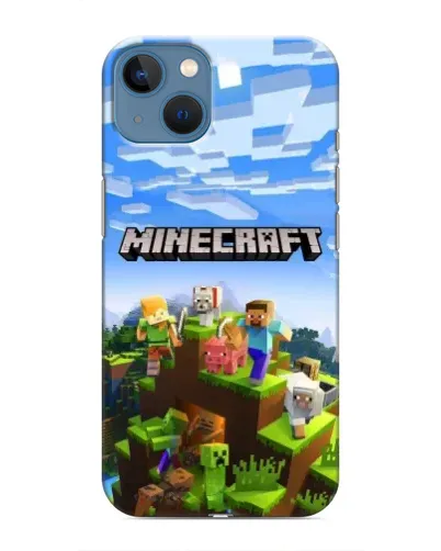 Чохол для iPhone 13 з картинкою «Minecraft класичний світ» Чохол для iPhone 13 з картинкою «Minecraft класичний світ»