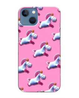 Чохол для iPhone 13 з картинкою «Єдинороги на рожевому» Чохол для iPhone 13 з картинкою «Єдинороги на рожевому»