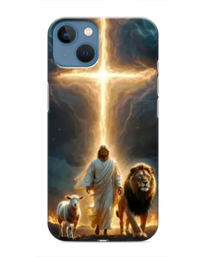 Чохол для iPhone 13 з картинкою «Лев Юди та Світло» Чохол для iPhone 13 з картинкою «Лев Юди та Світло»