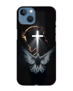 Чохол для iPhone 13 з картинкою «Голуб та Світло»