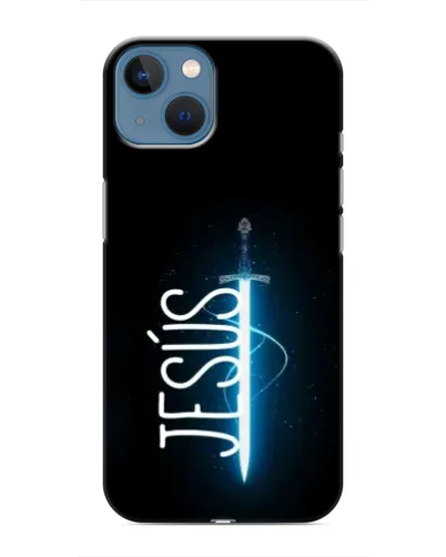 Чохол для iPhone 13 з картинкою «Меч Духа Jesus» Чохол для iPhone 13 з картинкою «Меч Духа Jesus»